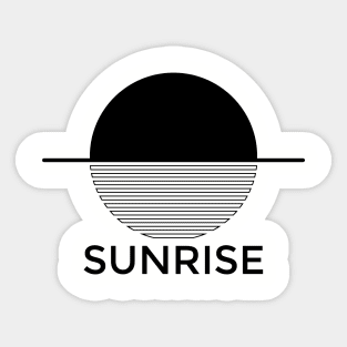 Sunrise Sticker